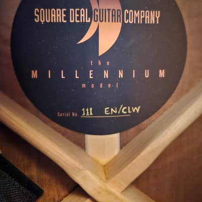 Square Deal Guitar Company | MELLENIUM | Serial No. 111 | Engelmann / Claro Walnut | Nitrocellulose image 24