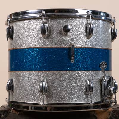 1970s Slingerland 12x15 Haskell W. Harr Tri Band Parade Drum image 8