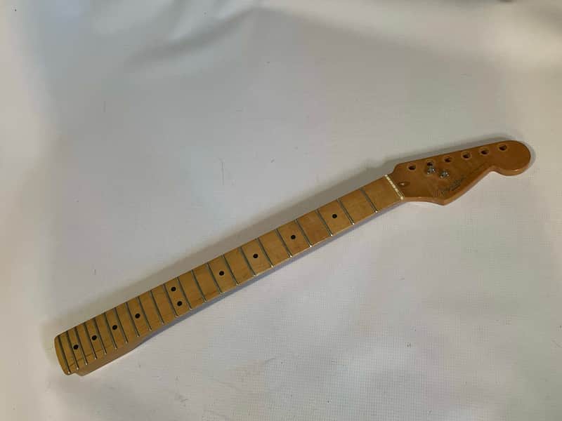 1990's Fender USA American 50th Anniversary Stratocaster Guitar Neck 22 Fret Maple Board image 1