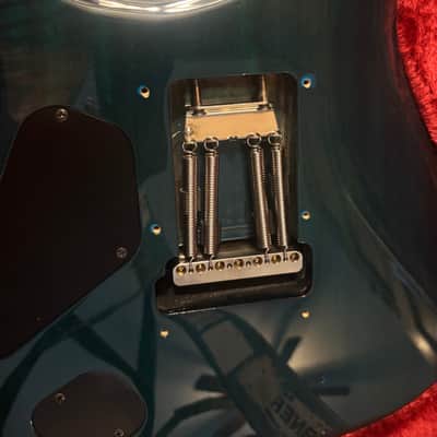 Ibanez MM7-TAB Martin Miller Signature 2021 - 2023 - Transparent Aqua Blue image 5