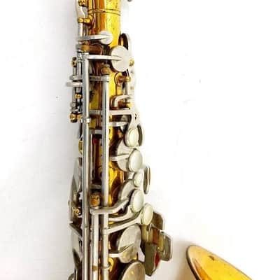 KING Cleveland Alto Saxophone, USA, Very Good Condition. Case/Neck/Mouthpiece image 9