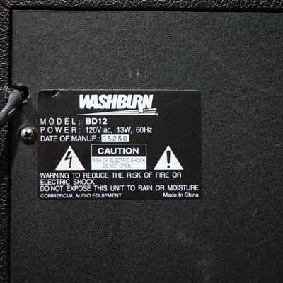 Washburn Bad Dog Bd12 guitar amplifier image 2
