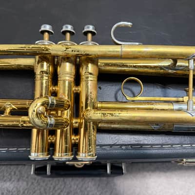 Vintage King Cleveland Superior 1940's - Brass Trumpet image 8