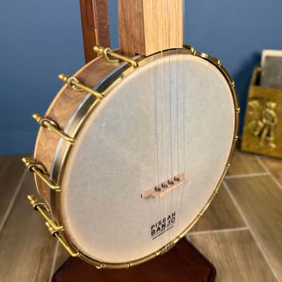 Pisgah Possum 11" 5-String Banjo with Persimmon Tone Ring Walnut Rim and Neck, Persimmon Fretboard image 8