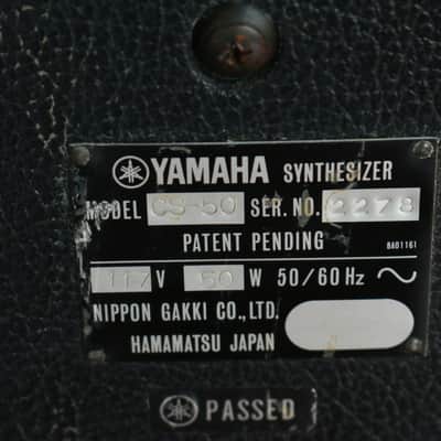 1970s Yamaha CS-50 Polyphonic Synthesizer (Serviced) image 3