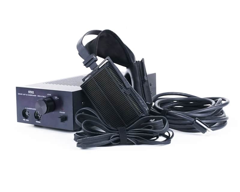 Stax SR Lambda Pro / SRM-1 MKII Pro // Audiophile Headphones with Amplifier / Original box image 1