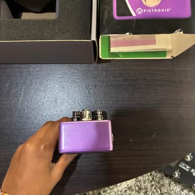 Pigtronix MS2 Mothership 2 Analog Synthesizer 2010s - Blue/Purple Graphic image 5