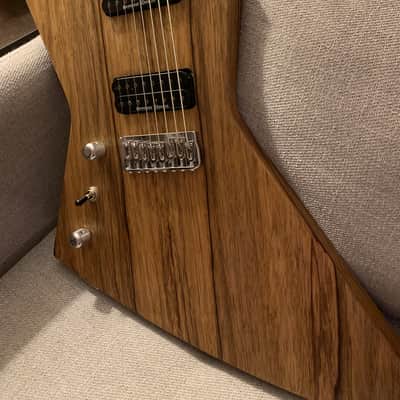 Roman Guitars 8-String Explorer (Left-Handed) 2019 Natural Koa image 2