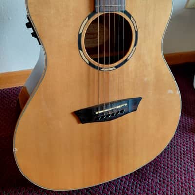 Washburn WLO10SCE Woodline 10 Series Cutaway Orchestra with Electronics 2010s - Natural image 2
