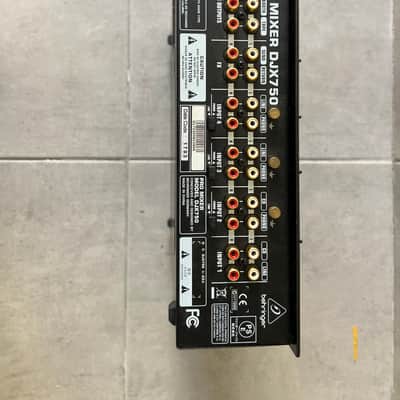 Behringer Pro Mixer DJX750 4-Channel DJ Mixer with Effects and BPM Counter 2010s - Black image 3