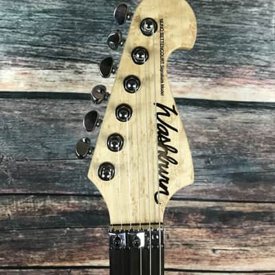 Washburn Left Handed USA Custom Shop Nuno Bettencourt N4 Vintage Electric Guitar image 7