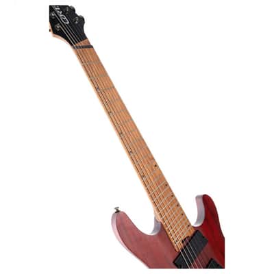 Cort KX307MSOPM KX Series Multi Scale Mahogany Body Roasted Maple Neck 7-String Electric Guitar image 5