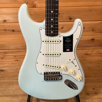 Fender American Vintage II 1965 Stratocaster Electric Guitar - Sonic Blue image 1