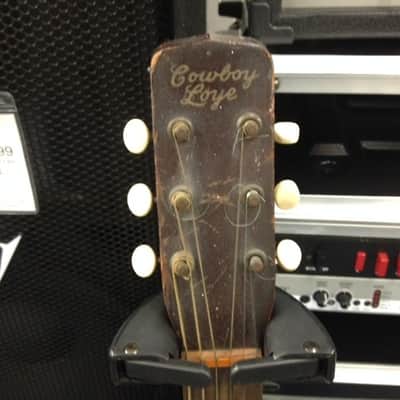 Cowboy Loye Parlor acoustic guitar 1930's rare vintage old antique image 10
