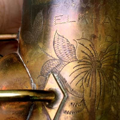 SUMMER DEAL MARTIN 1921 CURVED SOPRANO SAXOPHONE WITH ORIGINAL CASE SAX BUILT LIKE A TANK NEEDS OVERHAUL MECHNICALLY SOUND A CLASSICVINTAGE SOPRANO image 17