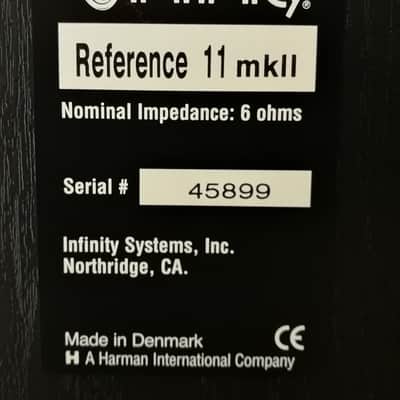 Infinity Speakers Reference 11 MKII image 4
