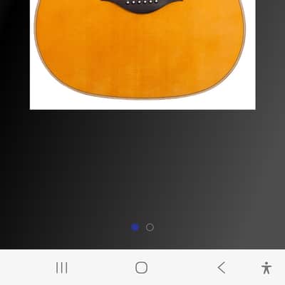 Yamaha A5R-VN Dreadnought with Electronics 2010s - Vintage Natural image 1