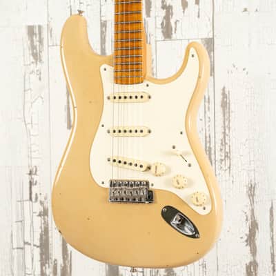 Fender Custom Shop Roasted Journeyman Relic '55 Stratocaster - 2017 NAMM Limited Edition - Desert Tan image 2