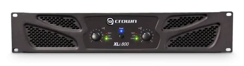 Crown XLi 800 4 Ohm Stereo Power Amplifier 300W Two-channel image 1