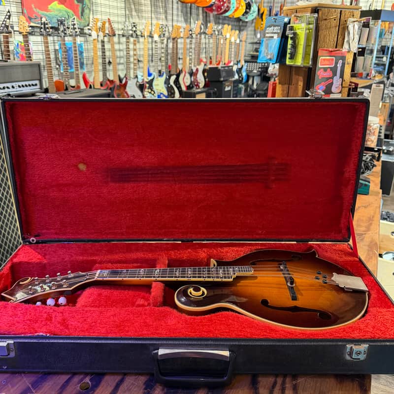 Aria Pro II Mandolin w/ case image 1