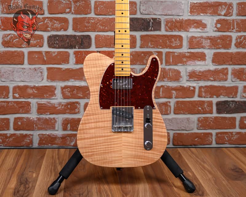 Fender Rarities Chambered Telecaster Flame Maple Top Natural 2019 w/OHSC image 1