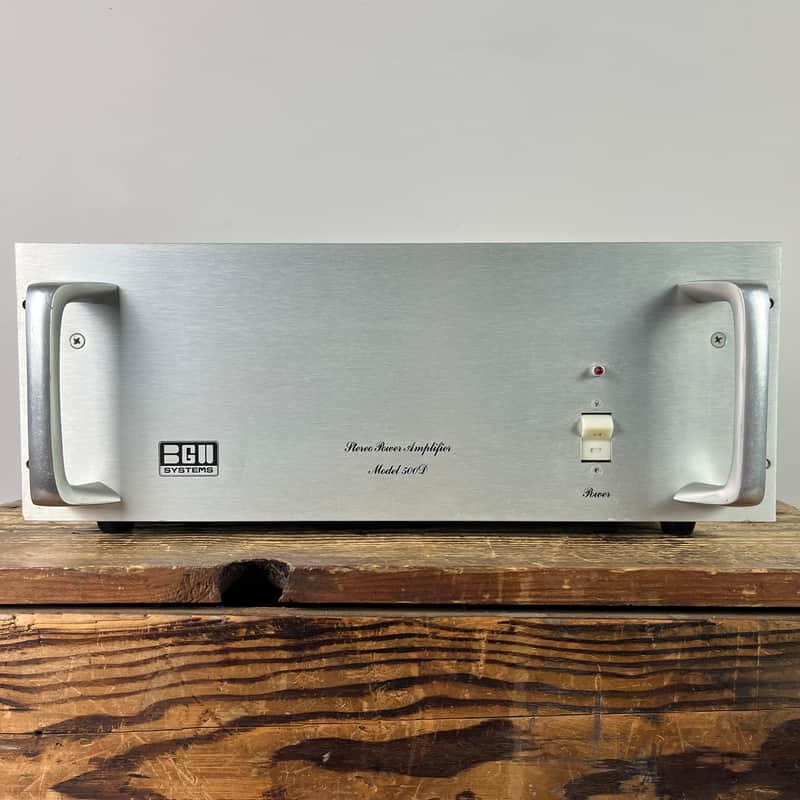 BGW Stereo Power Amplifier Model 500D image 1