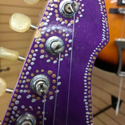 Peavey  T-15 Custom Folk Art Paint Job Southwestern Electric Guitar image 21