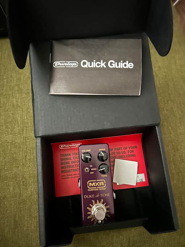 MXR CSP039 Duke of Tone Overdrive 2022 - Present - Purple
