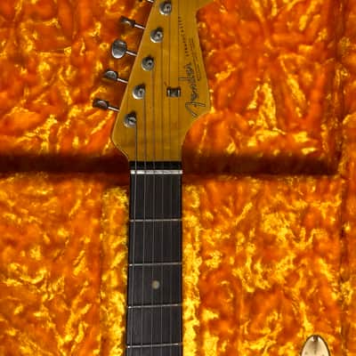 Fender Custom Shop W19 NAMM Limited 63 Stratocaster Super Heavy Relic 2019 Olympic White image 4