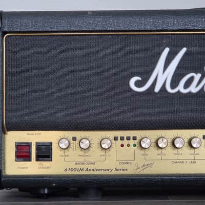 Marshall 6100 EL34 (RARE) 3-Channel 100-Watt Guitar Amp Head image 13