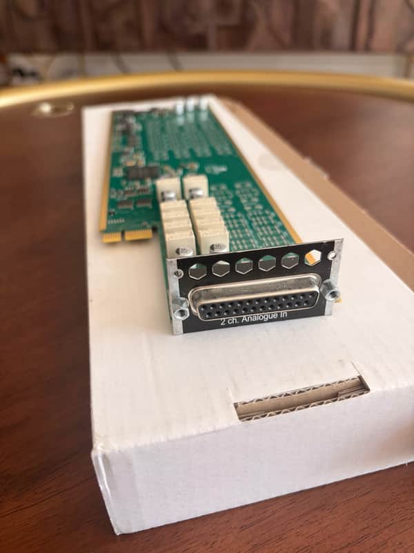 Avid Pro Tools MTRX 2-Channel Mic / Line Pristine A/D Card image 1