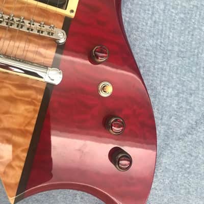 BC Rich Bich Neck-thru, mid-2000s, Gloss/Red image 3