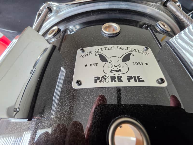 Pork Pie Little Squealer 2000- date - Black Metalic/chrome Hardware image 1