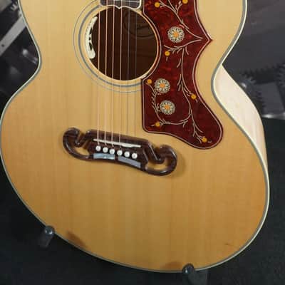 2019 Gibson SJ-200 Standard Acoustic/Electric Antique Natural w/ Original Hard Case image 10