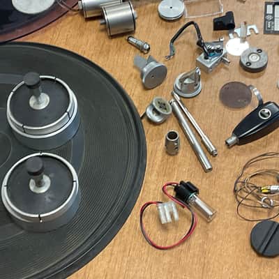 Telefunken PS 81 DD turntable  ( EMT ) lotto parts original image 8