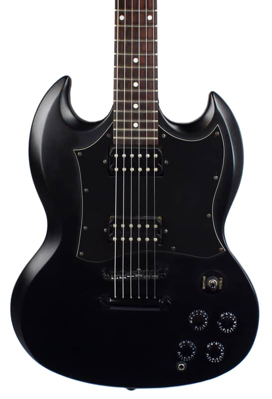 Epiphone SG G-310 Electric Guitar in Matte Black Ltd Edition | Reverb