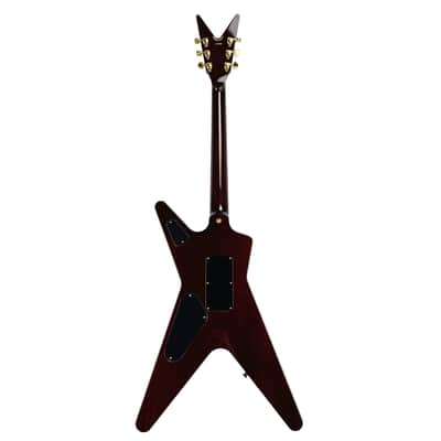 Dean USA Custom Shop ML Mahogany Floyd Rose Gold Hardware - Trans Brazilia image 10
