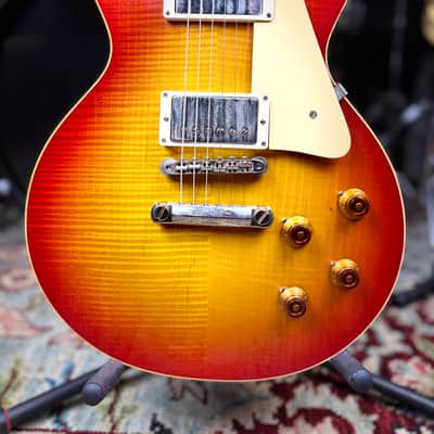 Gibson Custom Shop '59 Les Paul Standard Reissue 2020 - Present - Washed Cherry Sunburst VOS image 7