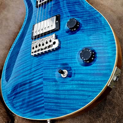 PRS (Mint)  Custom 22 Artist Grade 🎨  2007 - Blue Mateo image 13