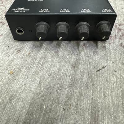 Rolls MX51S MiniMix II Stereo Line Mixer 2020s - Black image 2