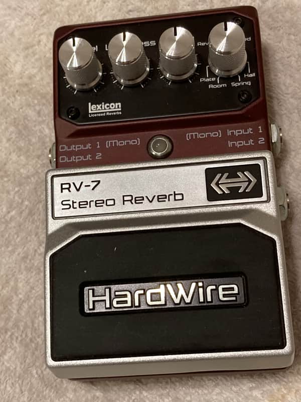 DigiTech RV-7 Stereo Reverb 90's | Reverb