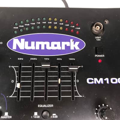 Numark CM100 DJ Mixer 4 Channel Full Width image 5