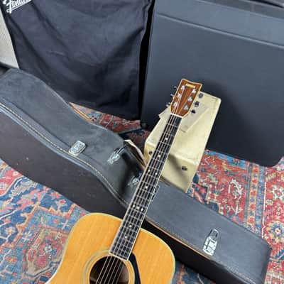 Yamaha FG350D Dreadnought  Solid Spruce Top Hard Case - 1981 image 24