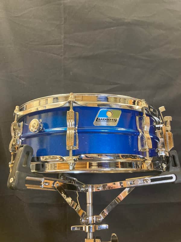 Ludwig - 5x14" Acrolite Snare Drum 1976–1978 - Blue image 1