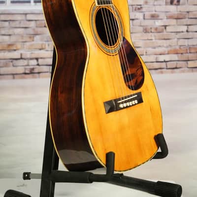 Martin Martin acoustic guitar made in New York City circa 1867-1880. Natural. Style 30. Size 0. image 6