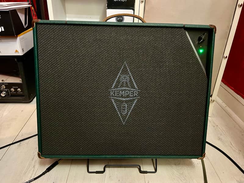 Kemper Amps Power Kabinet 200-Watt 1x12" Active Guitar Speaker Cabinet 2021 - Present - Green image 1