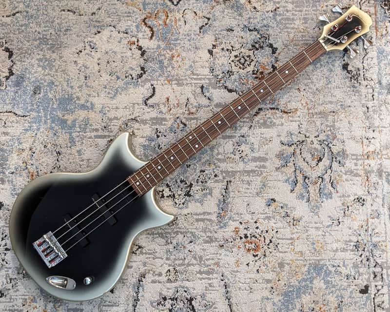 1999 Burny / Fernandes WSB-80EV Eins:Vier Lüna's signature model- black with silver burst image 1