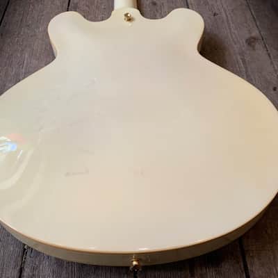 1984 Gibson Custom Shop ES-335 DOT neck 1984 in Pearl White & case image 11