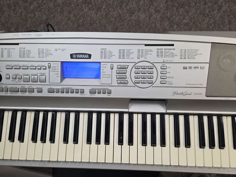 DGX-500 88-Key Portable Grand Digital Piano Damper Pedal,Stand Music Holder "Sweet Key Candy" image 1