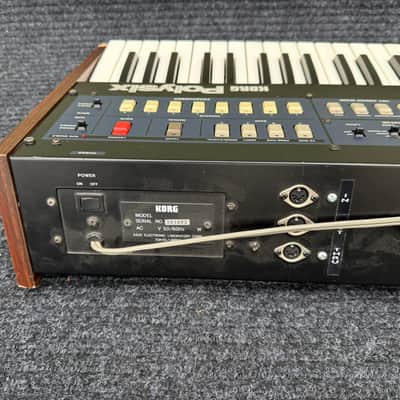 Korg PolySix 1980s - Navy Blue image 7
